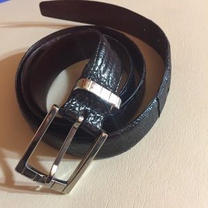 Torino Ostrich genuine Dress Belt